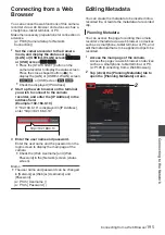 Preview for 195 page of JVC Connected Cam GY-HC900CHE Instructions Manual