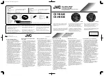 Предварительный просмотр 1 страницы JVC CS-HX636U Instructions