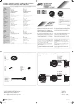 JVC CS-HX648 Instructions preview