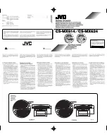 JVC CS-MX614 Instructions preview