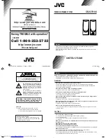JVC CS-SR100 Instructions preview