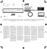 JVC CS-V420 - CSV420 Instructions preview