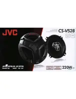 JVC CS-V528 Instructions Manual предпросмотр