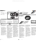 Предварительный просмотр 1 страницы JVC CS-V6834 Instructions