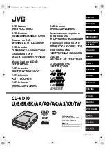 JVC CU-VD10 series Instructions Manual preview