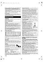 Preview for 2 page of JVC CU-VD10 series Instructions Manual