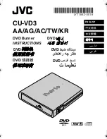 JVC CU-VD3 AA Instructions Manual preview