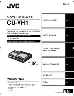 Preview for 1 page of JVC CU-VH1 Instructions Manual