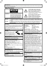 Предварительный просмотр 2 страницы JVC CU-VS100 - Digital AV Player Instructions Manual