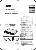 Preview for 21 page of JVC CU-VS100 - Digital AV Player Instructions Manual