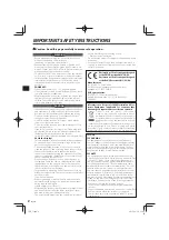 Preview for 2 page of JVC CW-DRA8 Instruction Manual