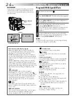 Preview for 24 page of JVC CYBERCAM GR-DVF31 Instructions Manual