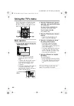 Preview for 22 page of JVC D.I.S.T. 1250i InteriArt HV-32D25EJ Instructions Manual