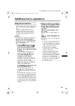 Preview for 47 page of JVC D.I.S.T. 1250i InteriArt HV-32D25EJ Instructions Manual