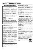 Preview for 2 page of JVC D-ILA DLA-HX2 Instructions Manual