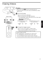 Preview for 21 page of JVC D-ILA DLA-RS440U Instructions Manual