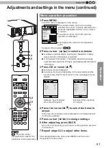 Предварительный просмотр 51 страницы JVC D-ILA DLA-RS45 Instructions Manual