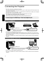 Предварительный просмотр 22 страницы JVC D-ILA DLA-RS46 Instruction Manual