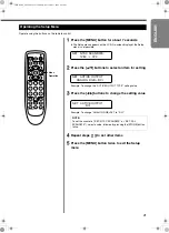 Предварительный просмотр 21 страницы JVC D-ILA LD-HD2KBE Instructions Manual