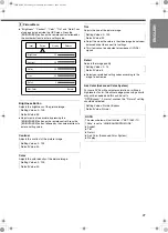 Предварительный просмотр 27 страницы JVC D-ILA LD-HD2KBE Instructions Manual