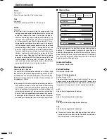 Preview for 12 page of JVC D-ILA LD-HD2KE Instructions Manual