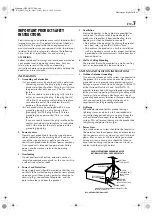 Предварительный просмотр 3 страницы JVC D-VHS Instructions Manual