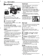 Preview for 20 page of JVC D250US - Camcorder - 680 KP Instructions Manual