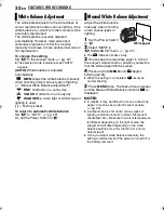 Preview for 32 page of JVC D250US - Camcorder - 680 KP Instructions Manual