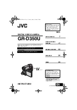 JVC D350 - GR Camcorder - 680 KP Instructions Manual preview