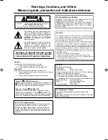 Предварительный просмотр 2 страницы JVC D402B - AV Receiver Instructions Manual