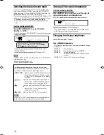 Предварительный просмотр 20 страницы JVC D402B - AV Receiver Instructions Manual