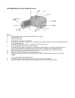 JVC Digital Movie Camera with Hard Drive Quick Start Manual preview
