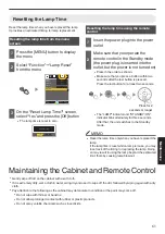 Preview for 61 page of JVC DLA-20LTD Instructions Manual