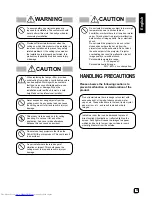 Preview for 3 page of JVC DLA-G10E Instruction Manual