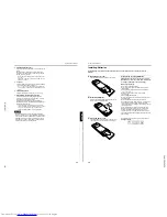 Preview for 9 page of JVC DLA-G150HT - Cineline Projector Instructions Manual