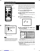 Предварительный просмотр 38 страницы JVC DLA-G15U - D-ila Projector, 1500 Ansi Lumens Instructions Manual