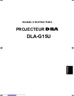 Предварительный просмотр 60 страницы JVC DLA-G15U - D-ila Projector, 1500 Ansi Lumens Instructions Manual