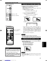 Предварительный просмотр 86 страницы JVC DLA-G15U - D-ila Projector, 1500 Ansi Lumens Instructions Manual