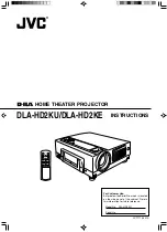 Preview for 1 page of JVC DLA-HD2KU - D-ila Projector Head Instructions Manual