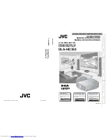 JVC DLA-HD350 Instructions Manual предпросмотр