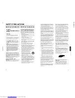 Preview for 2 page of JVC DLA-M2000LE Operating Instructions Manual