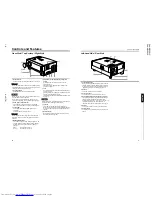 Preview for 8 page of JVC DLA-M2000LE Operating Instructions Manual