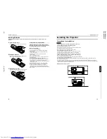 Preview for 12 page of JVC DLA-M2000LE Operating Instructions Manual