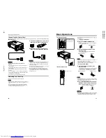 Preview for 20 page of JVC DLA-M2000LE Operating Instructions Manual