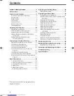 Preview for 5 page of JVC DLA-M20U - D-ila Projector--1.5:1 Fixed Instructions Manual