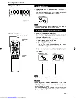 Preview for 27 page of JVC DLA-M4000LU - D-ila Projector Instructions Manual