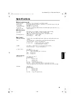 Preview for 65 page of JVC DLA-M5000LE Instructions Manual