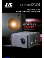 JVC DLA-M5000SC Brochure & Specs preview