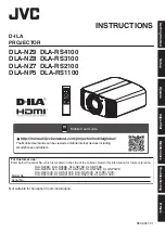 JVC DLA-NP5 Instructions Manual preview