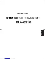 Preview for 3 page of JVC DLA-QX1G - D-ila High Resolution Projector Instructions Manual